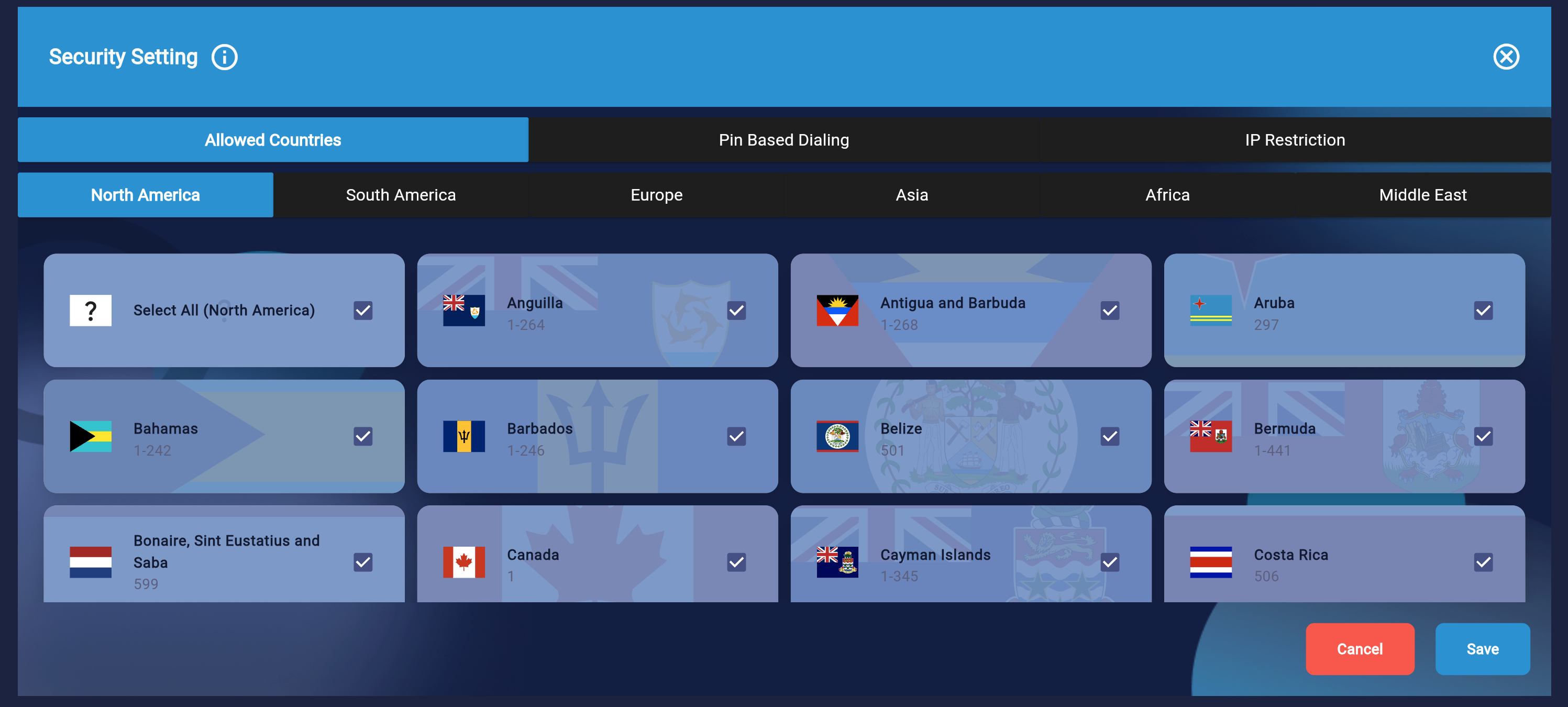 RingQ Enhanced Security Settings
